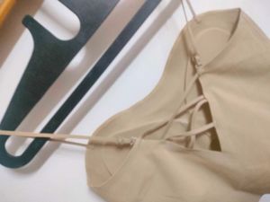 Beige Color seamless bralette