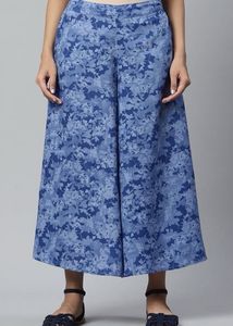 Floral Print Palazzo Pants