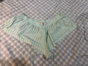Cute Gingham Sleep Shorts
