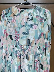 Floral Print Midi Dress