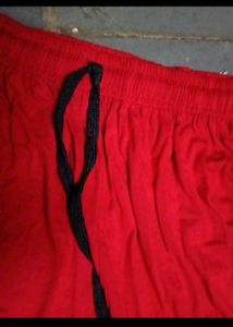 Unused red Palazzo