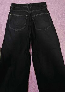 Black Wide Leg Jeans