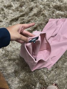 Pink One Shoulder Dress