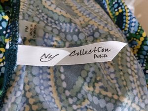 NY Collection Elegant Printed Jumpsuit