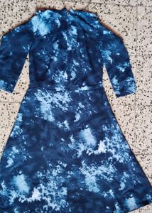 Navyblue Flared Women Top