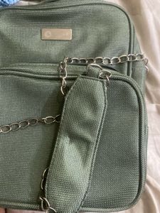 SUGAR- Green Stylish Sling Bag