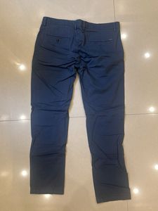 Blue Casual Pants