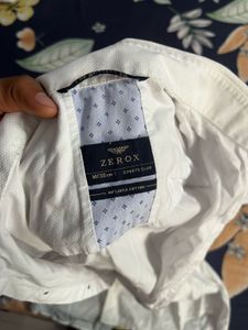 men white cotton shirt