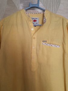 Boys SHIRT 🙃 14 To 16yrs 💝yellow Casual Sh