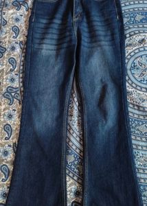 High Waisted bootcut jeans