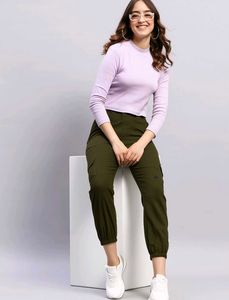 (size~L)Top +cargo pant 🌻