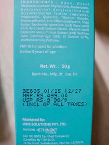 HydraSun Moisturising Sunscreen Cream