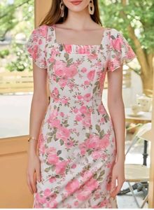 Floral Print Mini Dress