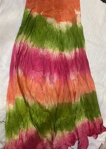 Tie Dye Maxi Skirt