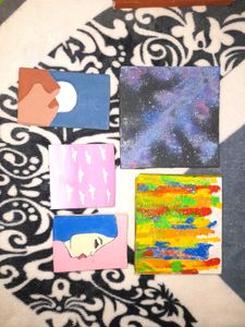 Painting Made On Canvas