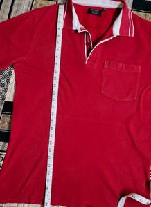 Van Heusen Burgundy Polo Shirt