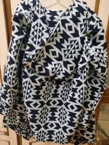 BB Dakota Aztec Hooded Coat