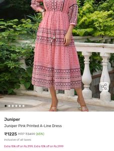 Juniper Printed Aline Dress