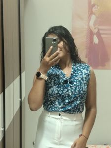 Floral Sleeveless Top