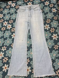 Light Wash Flare Jeans