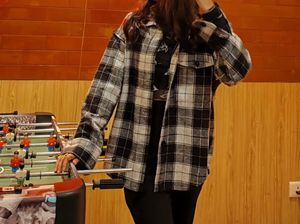 Plaid Flannel Jacket
