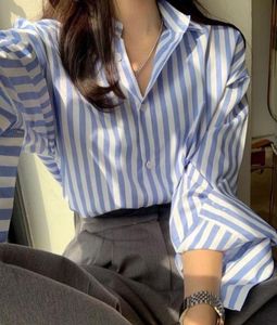 Striped Button-Up Shirt