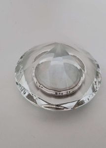 Crystal Clear Semi Precious Ston Quartz Watch