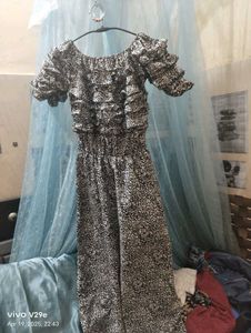 Free-size Stretchable Floral Gown