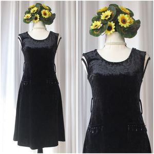 Korean Velvet Dress