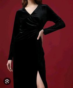 Black Velvet Dress