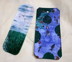 2 Handmade Bookmark Set
