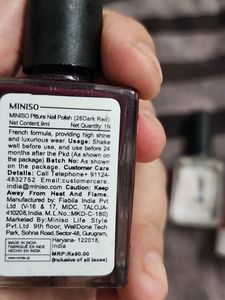 Miniso Nailpolish(2) + Himalaya Lipbalm + Blue Heaven Dual Kajal Plus Liner