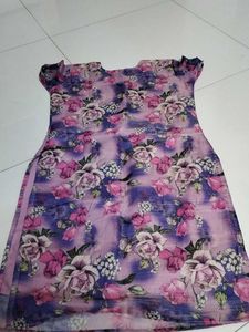 Floral Print purple Top