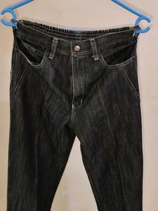 Black Denim Pants