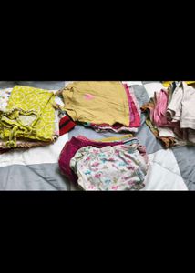 30 Mixed Donation Girls Baby Clothes