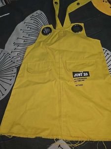 Yellow Jumper Dress