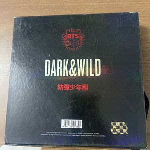 BTS DARK AND WILD ALBUM USED