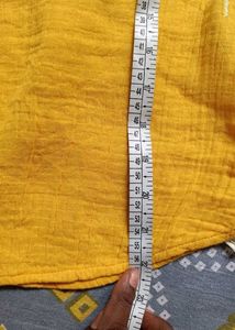 Yellow Button-Down Top