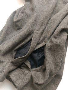 Brown Quarter Zip Pullover