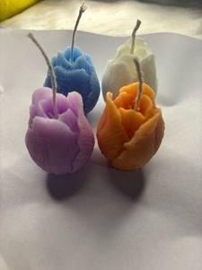 Tulip Candles - Set of 4