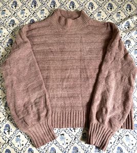 Mauve Knit Sweater
