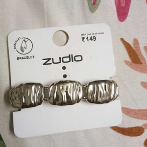 Chunky Silver Wave Cuff – Zudio