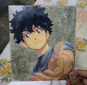 Takemitchi Glass Painting Anime Manga