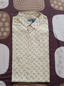 White Collar Casual Shirt