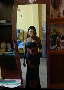 Fiery Print Bodycon Dress