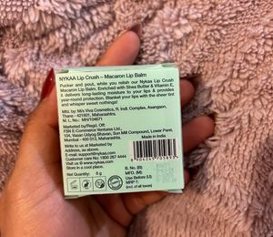 Nykaa Lip Crush - Macaron Balm