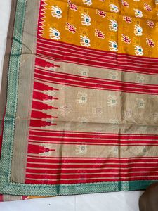South Silk Saree With Ready Made Blouse