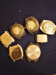 7 Watches Automatic+Quartz Lot