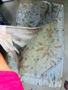 Elegant Floral Print Curtains