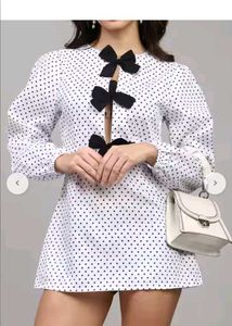 Polka Dot Bow Dress